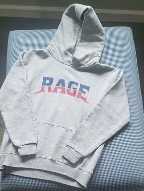 Jerzees Gray NuBlend Youth "Rage" Sweatshirt